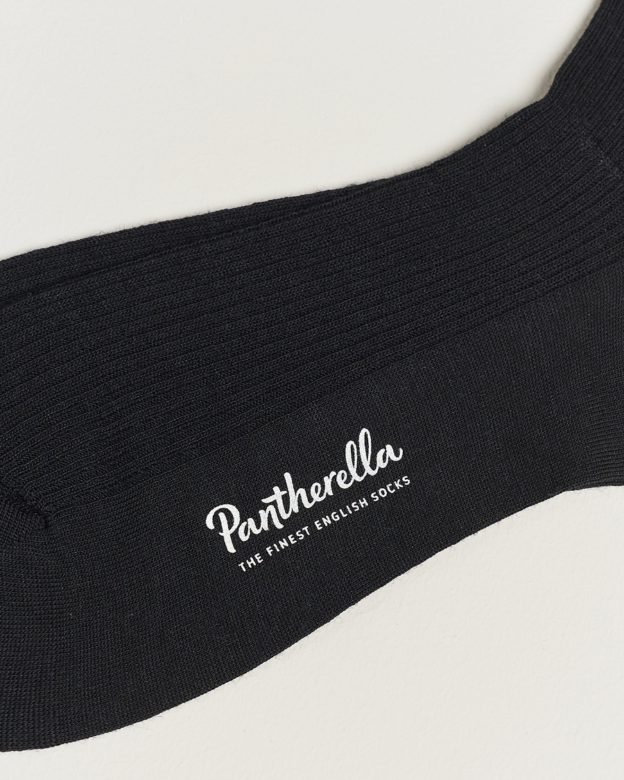 Homme | Sous-Vêtements Et Chaussettes | Pantherella | 3-Pack Naish Merino/Nylon Sock Black