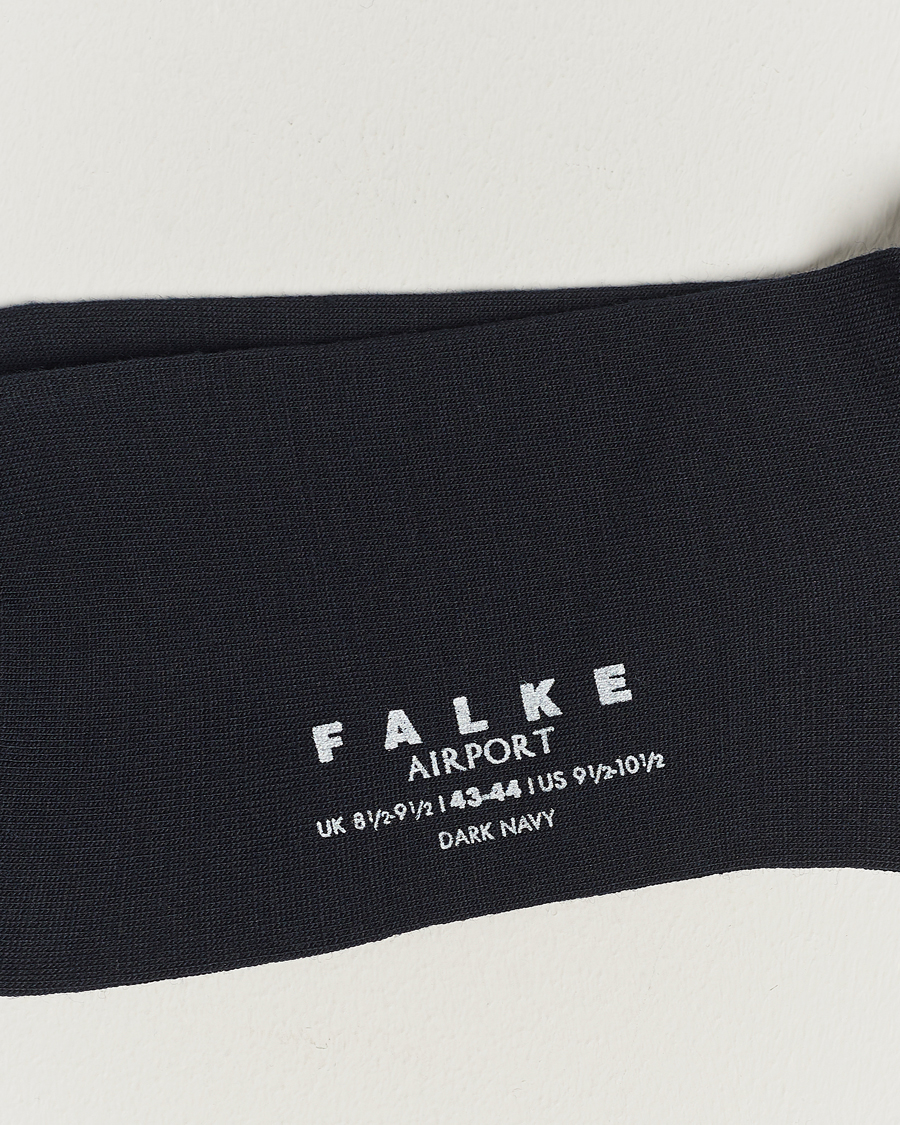 Homme | Basics | Falke | 10-Pack Airport Socks Black/Dark Navy/Anthracite Melange