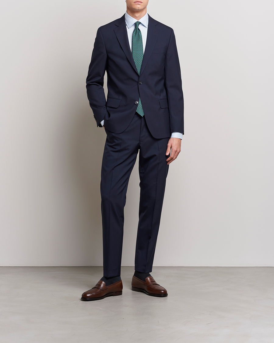 Homme | Vêtements | Oscar Jacobson | Edmund Wool Suit Blue