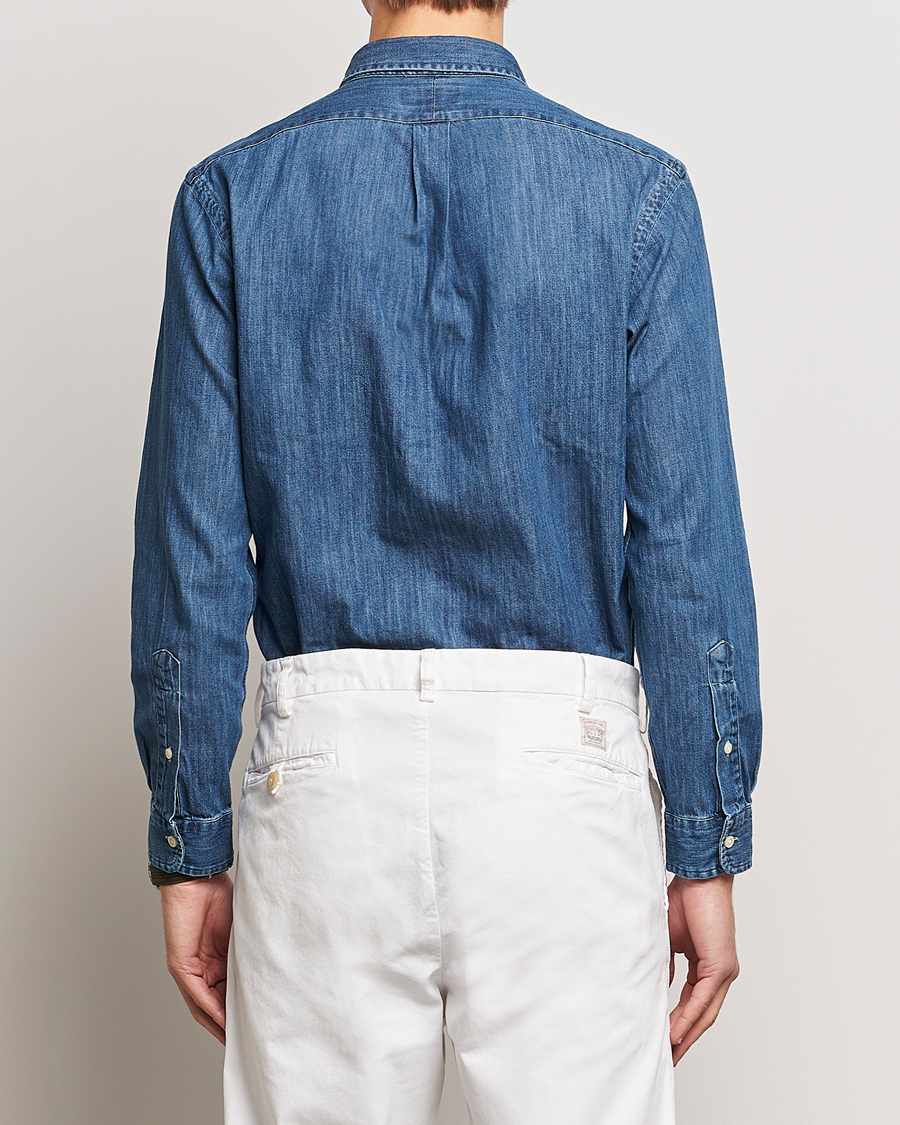 Homme | Chemises | Polo Ralph Lauren | 2-Pack Slim Fit Denim Shirt Washed/Dark Wash