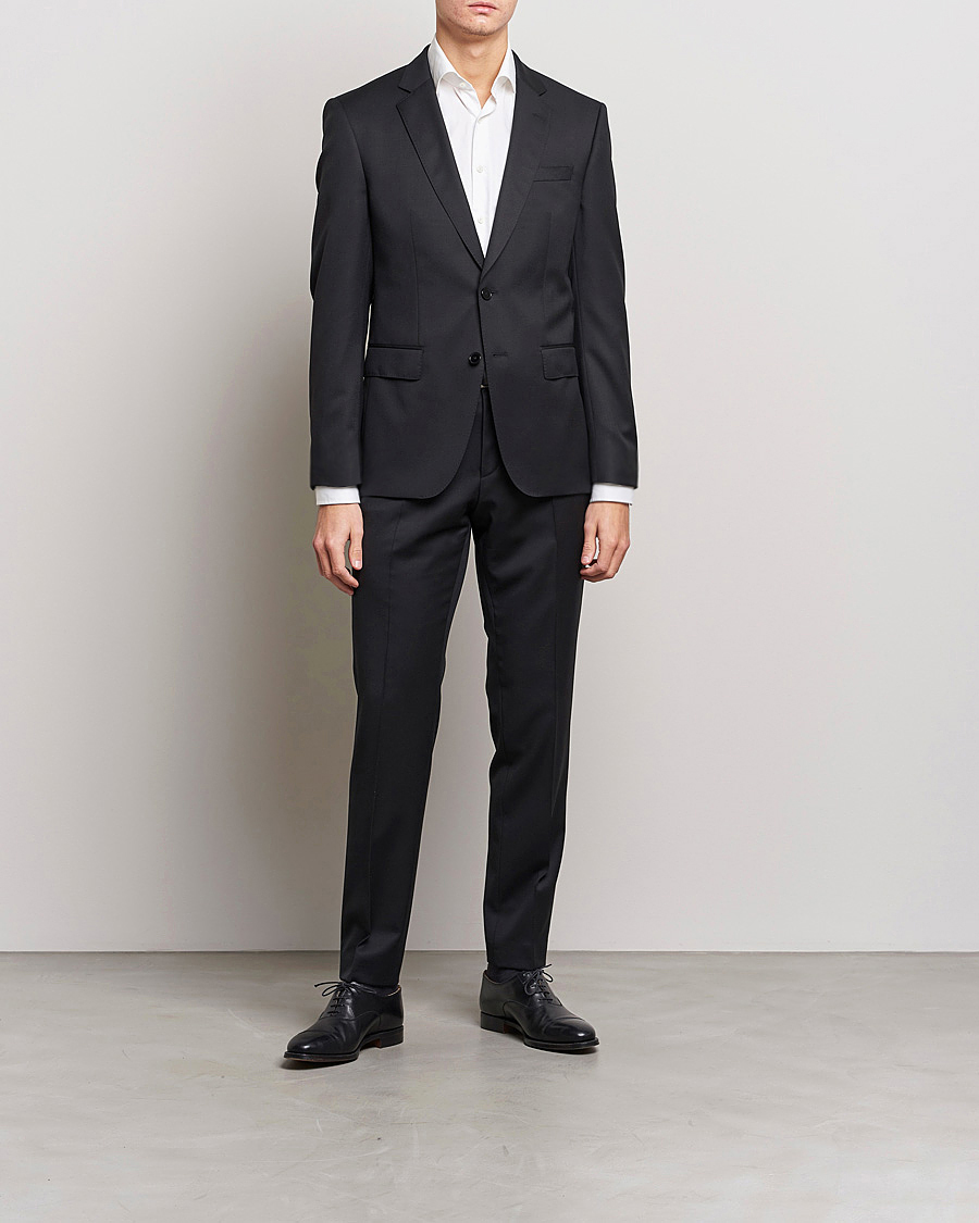 Homme | Costumes | BOSS BLACK | Huge Wool Suit Black