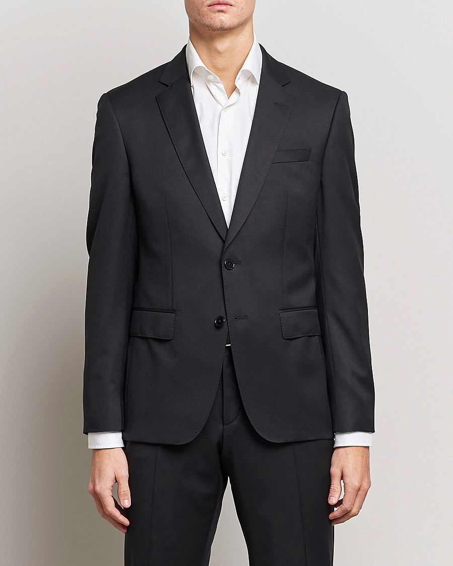 Homme | Costumes | BOSS BLACK | Huge Wool Suit Black