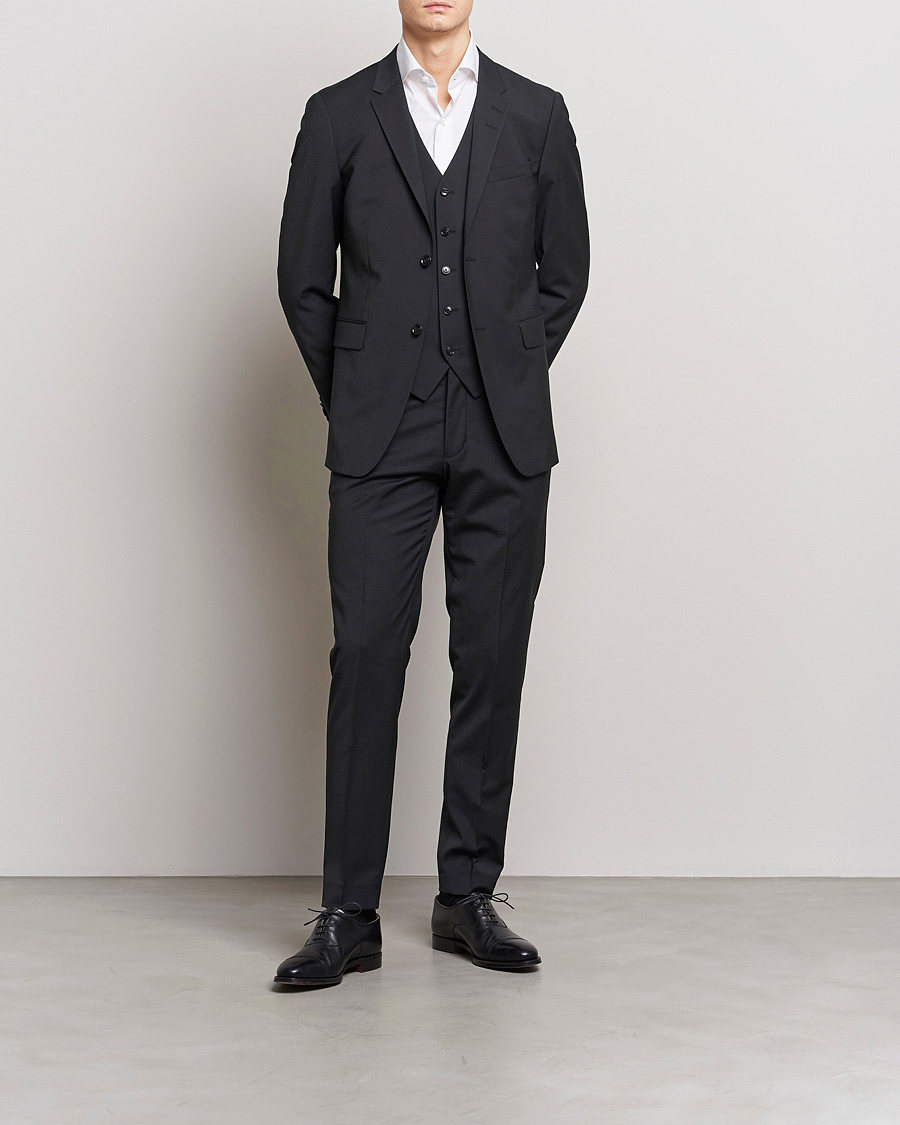 Homme | Business & Beyond | Tiger of Sweden | Jerretts Wool Travel Suit Black