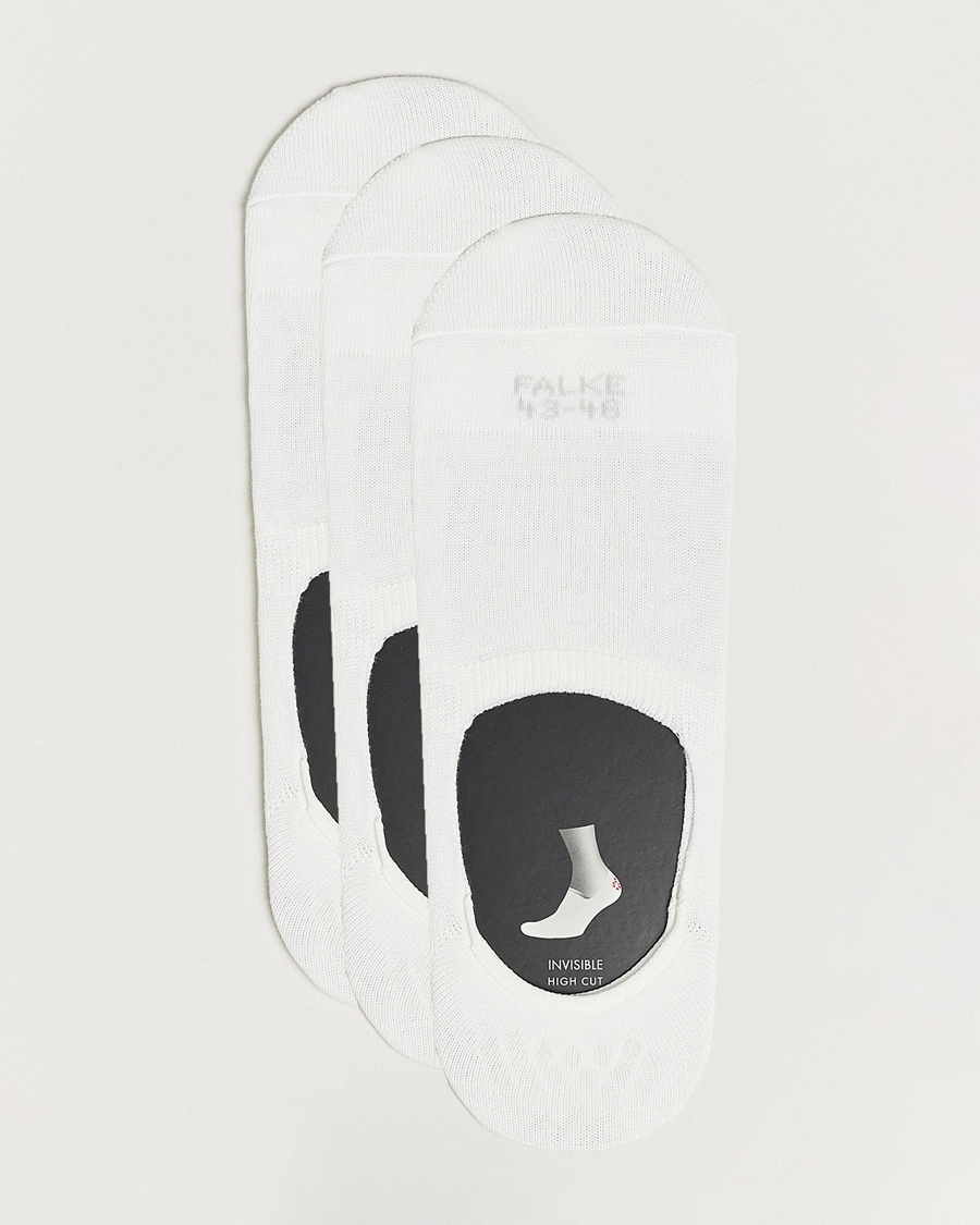 Homme | Sous-Vêtements Et Chaussettes | Falke | 3-pack Casual High Cut Sneaker Socks White