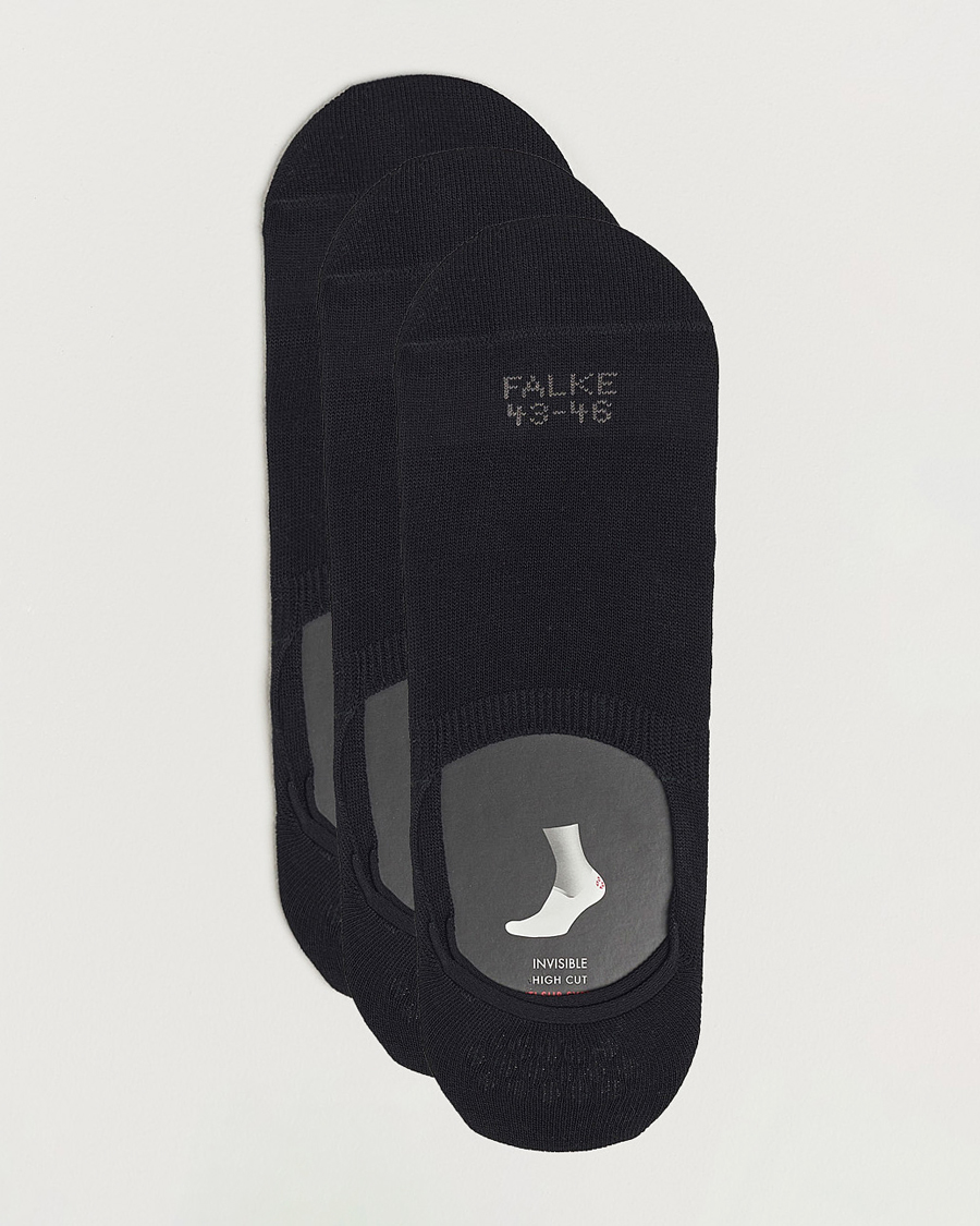 Homme | Sous-Vêtements Et Chaussettes | Falke | 3-pack Casual High Cut Sneaker Socks Black
