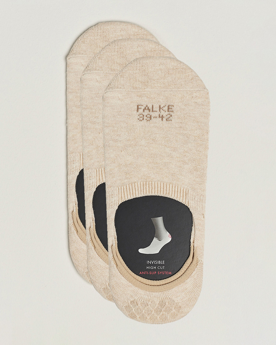 Homme | Sous-Vêtements Et Chaussettes | Falke | 3-pack Casual High Cut Sneaker Socks Sand
