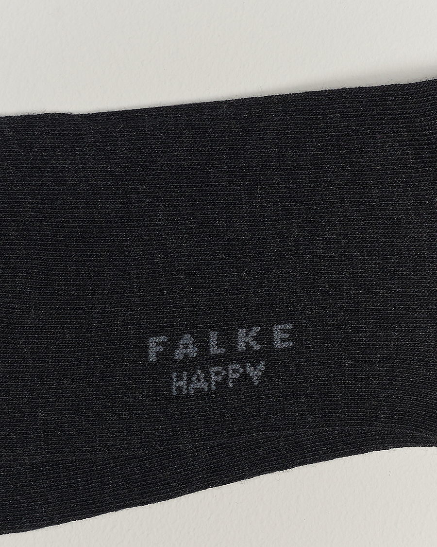 Homme | Sous-Vêtements Et Chaussettes | Falke | 6-pack Happy Cotton Socks Anthracite Melange