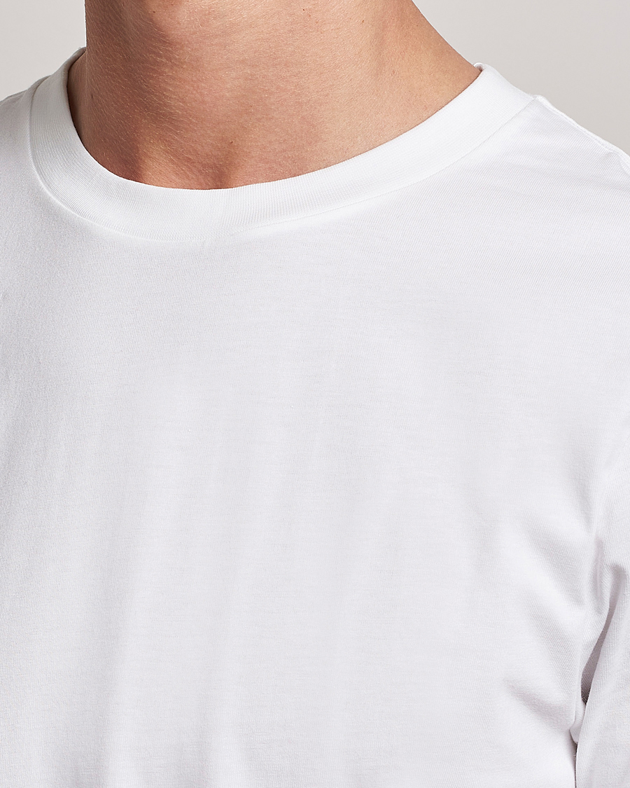 Homme | T-shirts | Bread & Boxers | 3-pack Crew Neck Regular T-Shirt White