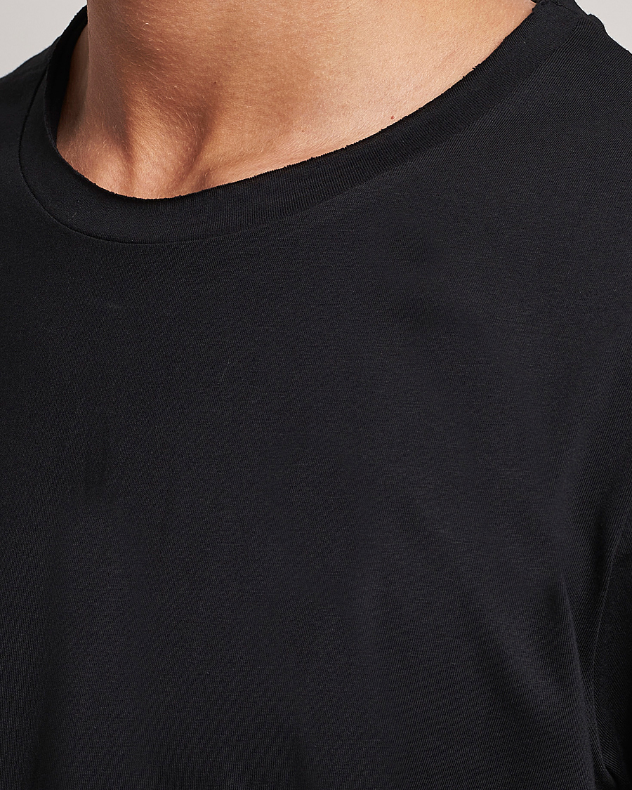 Homme | T-shirts | Bread & Boxers | 3-pack Crew Neck Relaxed Black