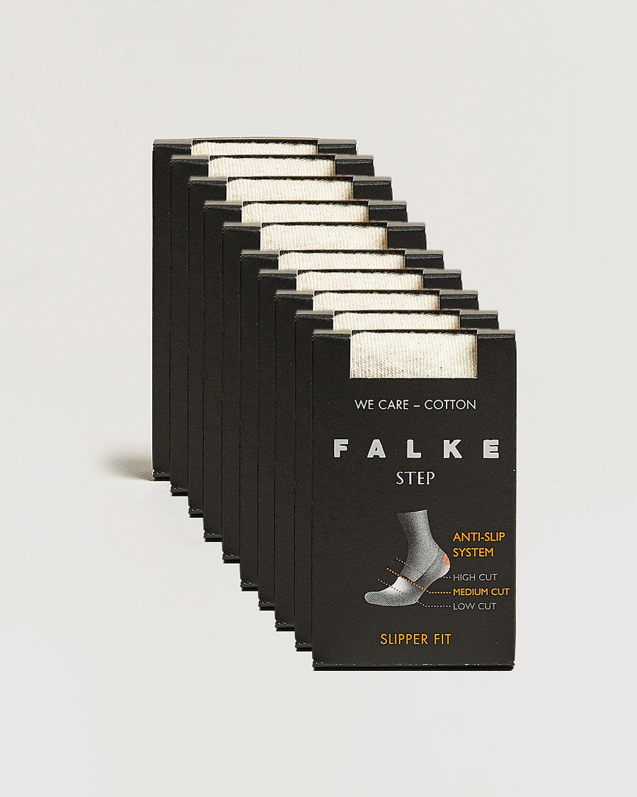 Homme | Sous-Vêtements Et Chaussettes | Falke | 10-pack Step In Box Loafer Socks Nature