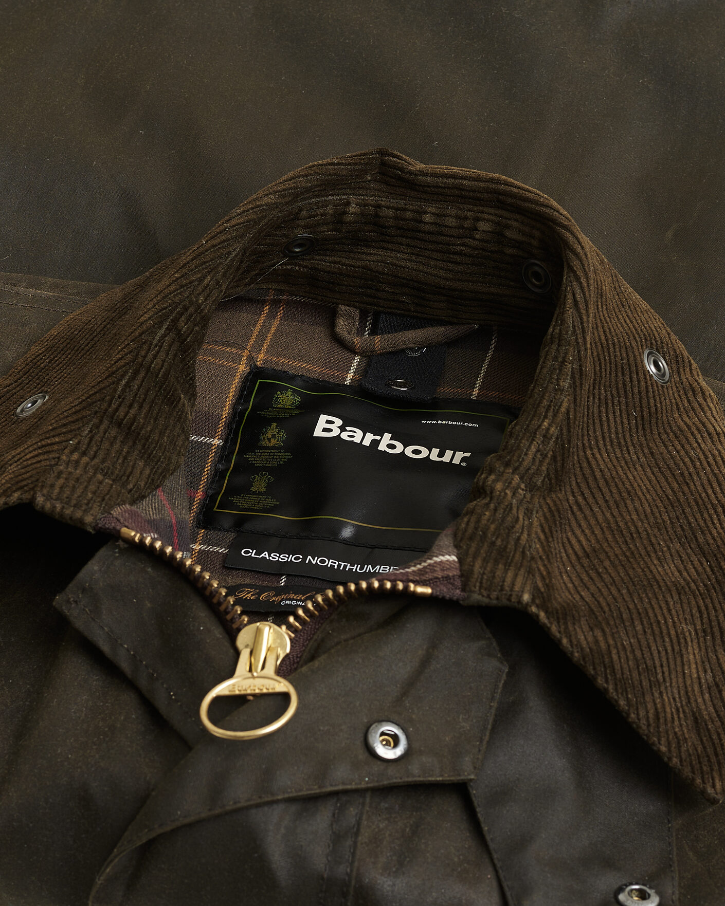 Homme | Pre-owned Manteaux Et Vestes | Pre-owned | Barbour Lifestyle Classic Northumbria Jacket Olive UK40 - EU50