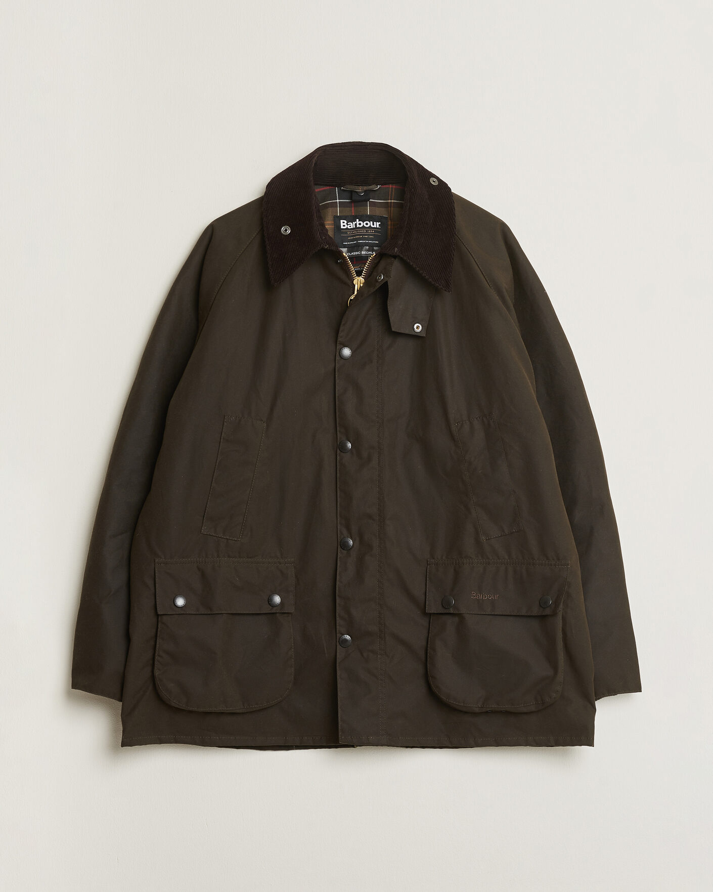 Homme | Pre-owned Manteaux Et Vestes | Pre-owned | Barbour Lifestyle Classic Bedale Jacket Olive UK46 - EU56