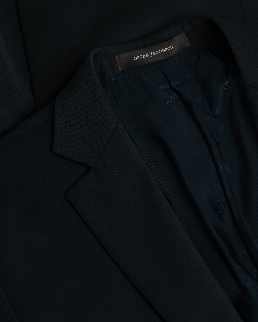 Homme | Oscar Jacobson Floyd/Dave Wool Suit Navy 52 | Pre-owned | Oscar Jacobson Floyd/Dave Wool Suit Navy 52