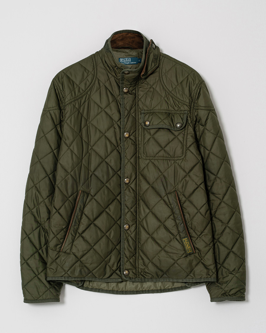 Homme | Polo Ralph Lauren Richmond Quilt Jacket Dark Botanic S | Pre-owned | Polo Ralph Lauren Richmond Quilt Jacket Dark Botanic S