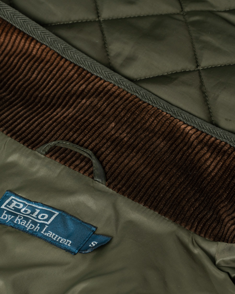 Homme | Polo Ralph Lauren Richmond Quilt Jacket Dark Botanic S | Pre-owned | Polo Ralph Lauren Richmond Quilt Jacket Dark Botanic S