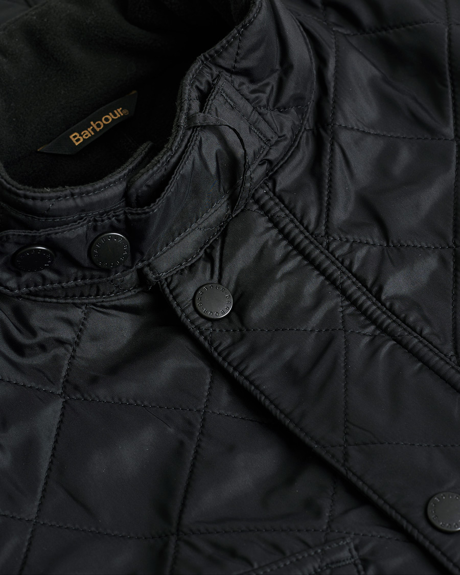 Homme | Barbour International Ariel Polarquilt Black | Pre-owned | Barbour International Ariel Polarquilt Black