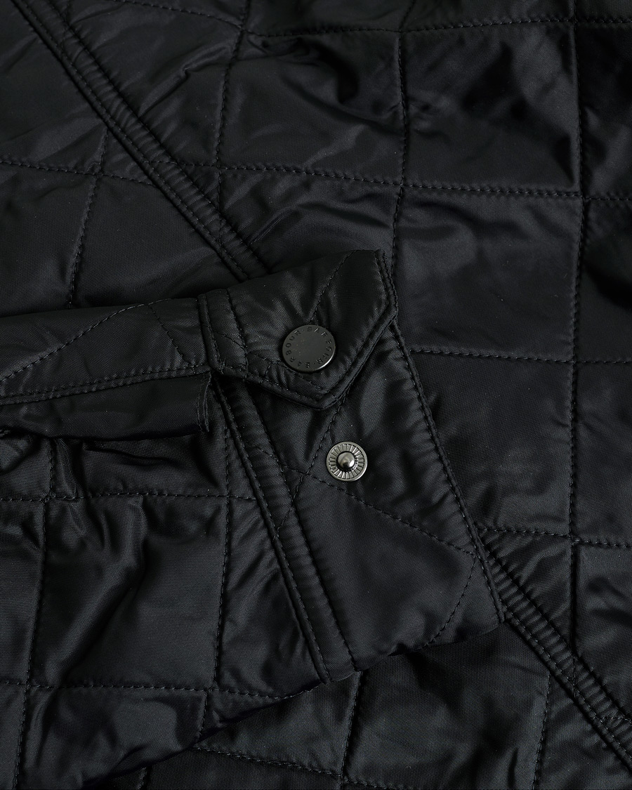 Homme | Barbour International Ariel Polarquilt Black | Pre-owned | Barbour International Ariel Polarquilt Black