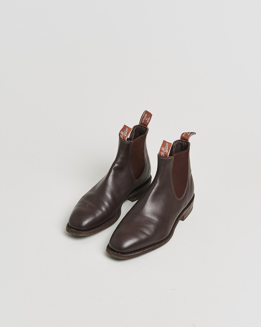 Homme | Pre-owned Chaussures cousues trépointe | Pre-owned | R.M.Williams Blaxland G Boot Yearling Chestnut UK9 - EU43,5