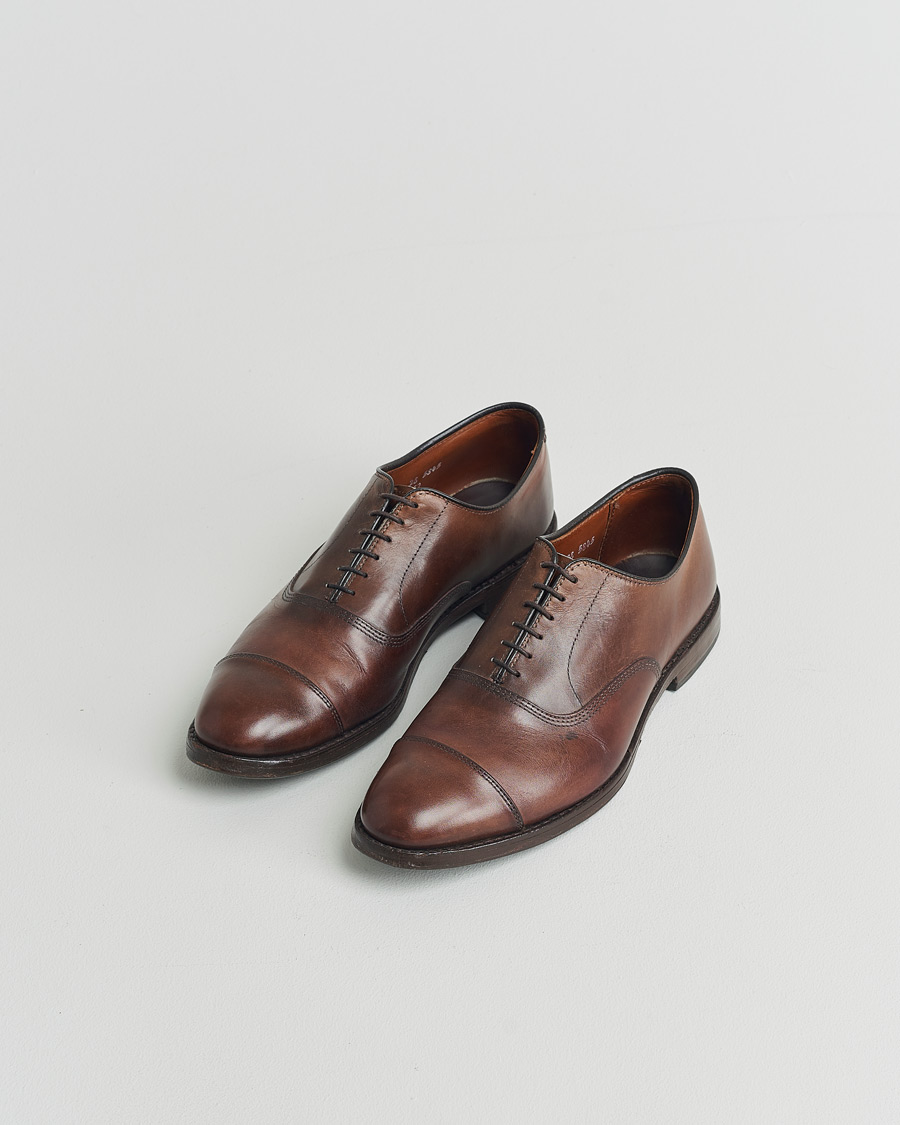 Homme | Allen Edmonds Park Avenue Oxford Brown US9 - EU43 | Pre-owned | Allen Edmonds Park Avenue Oxford Brown US9 - EU43