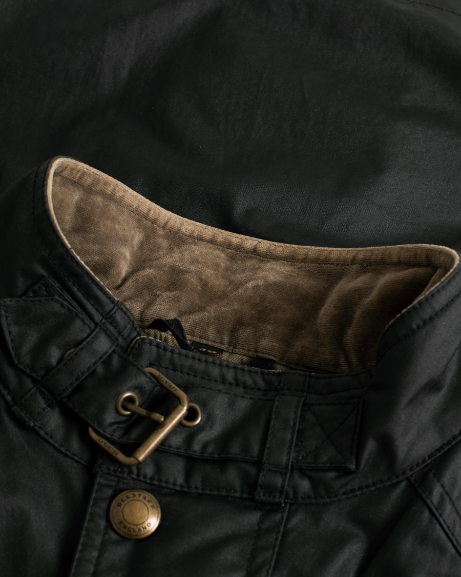 Homme | Belstaff Roadmaster Belted Jacket Black | Pre-owned | Belstaff Roadmaster Belted Jacket Black