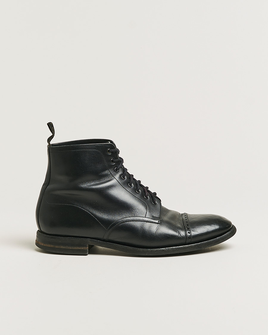 Homme | Loake 1880 Hyde Boot Black Calf | Pre-owned | Loake 1880 Hyde Boot Black Calf