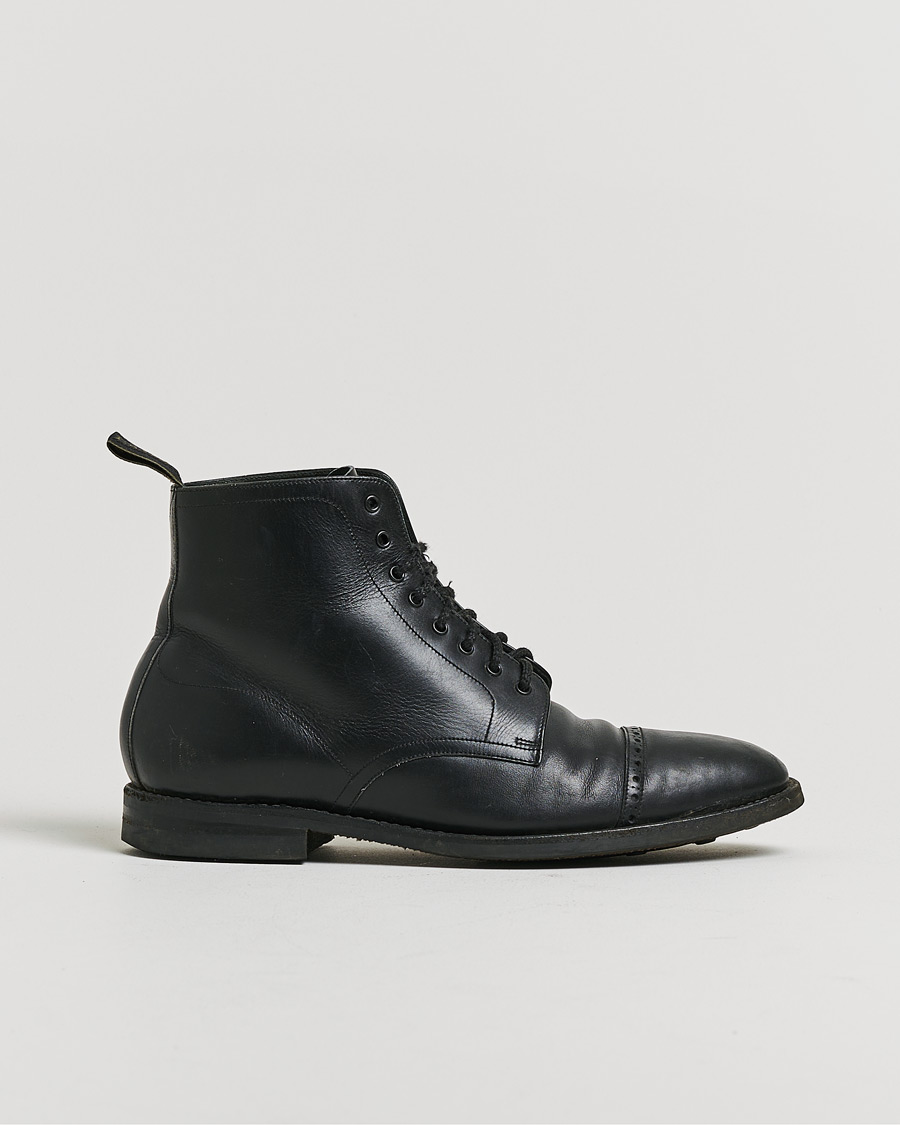 Homme | Pre-owned Chaussures cousues trépointe | Pre-owned | Loake 1880 Hyde Boot Black Calf UK10,5 - EU44,5