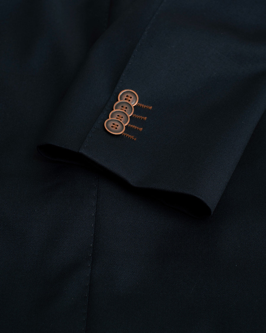 Homme | Oscar Jacobson Edmund Club Blazer Navy | Pre-owned | Oscar Jacobson Edmund Club Blazer Navy