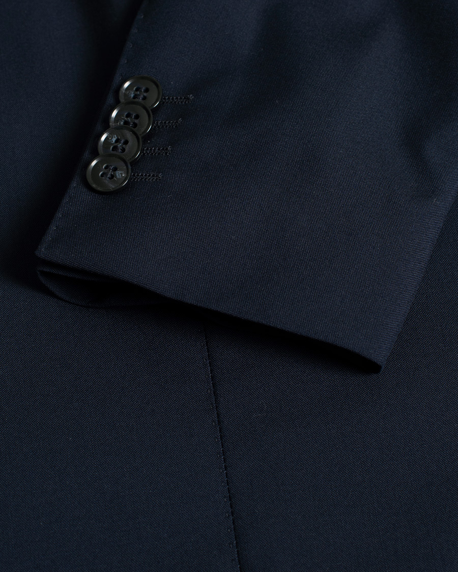 Homme | Oscar Jacobson Super 120's Wool Suit Navy 150 | Pre-owned | Oscar Jacobson Super 120's Wool Suit Navy 150