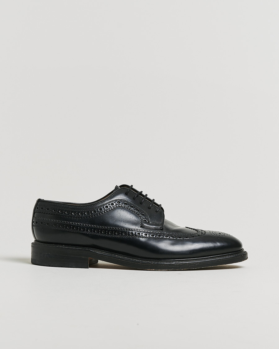 Homme | Pre-owned Chaussures cousues trépointe | Pre-owned | Loake Shoemakers Royal Brogue Black Polished Calf UK10,5 - EU44,5