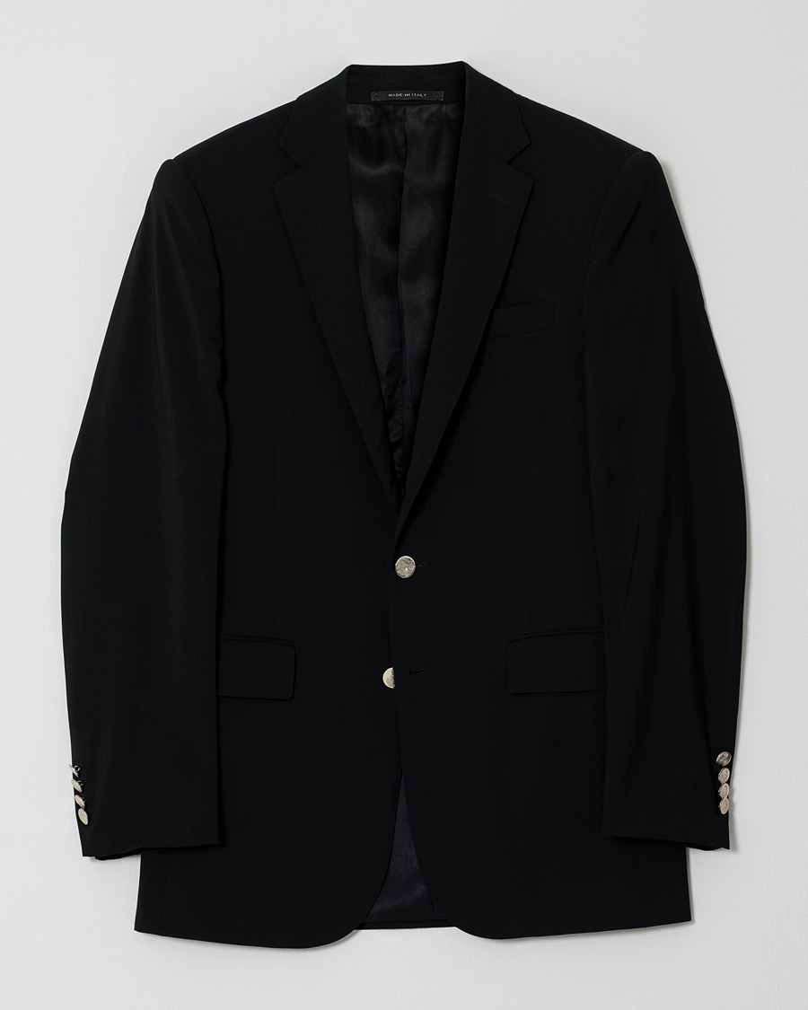 Homme | Blazers | Pre-owned | Ralph Lauren Black Label Anth Jacket Black 46