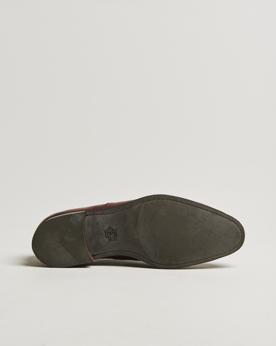 Homme | Edward Green Chelsea Oxford Dark Oak Calf | Pre-owned | Edward Green Chelsea Oxford Dark Oak Calf