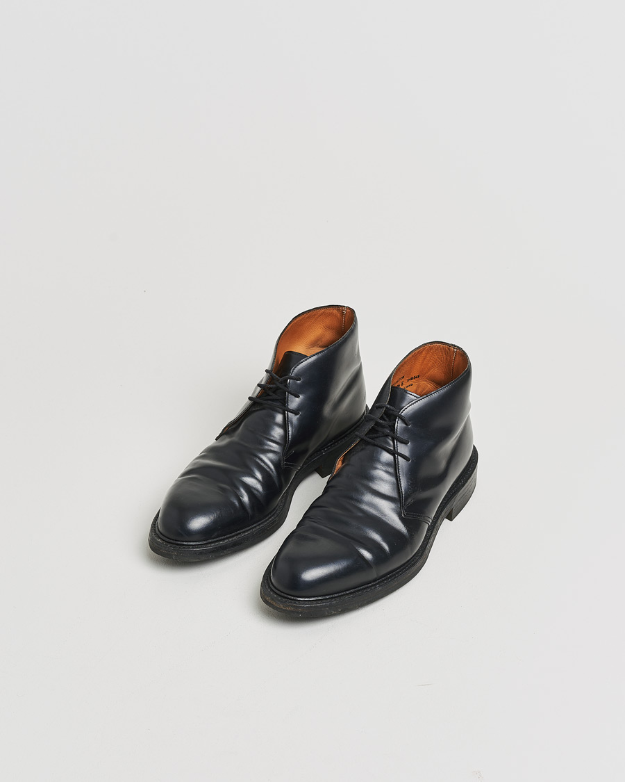 Homme | Pre-owned Chaussures cousues trépointe | Pre-owned | Crockett & Jones Chepstow Chukka Black Calf UK8,5 - EU42,5