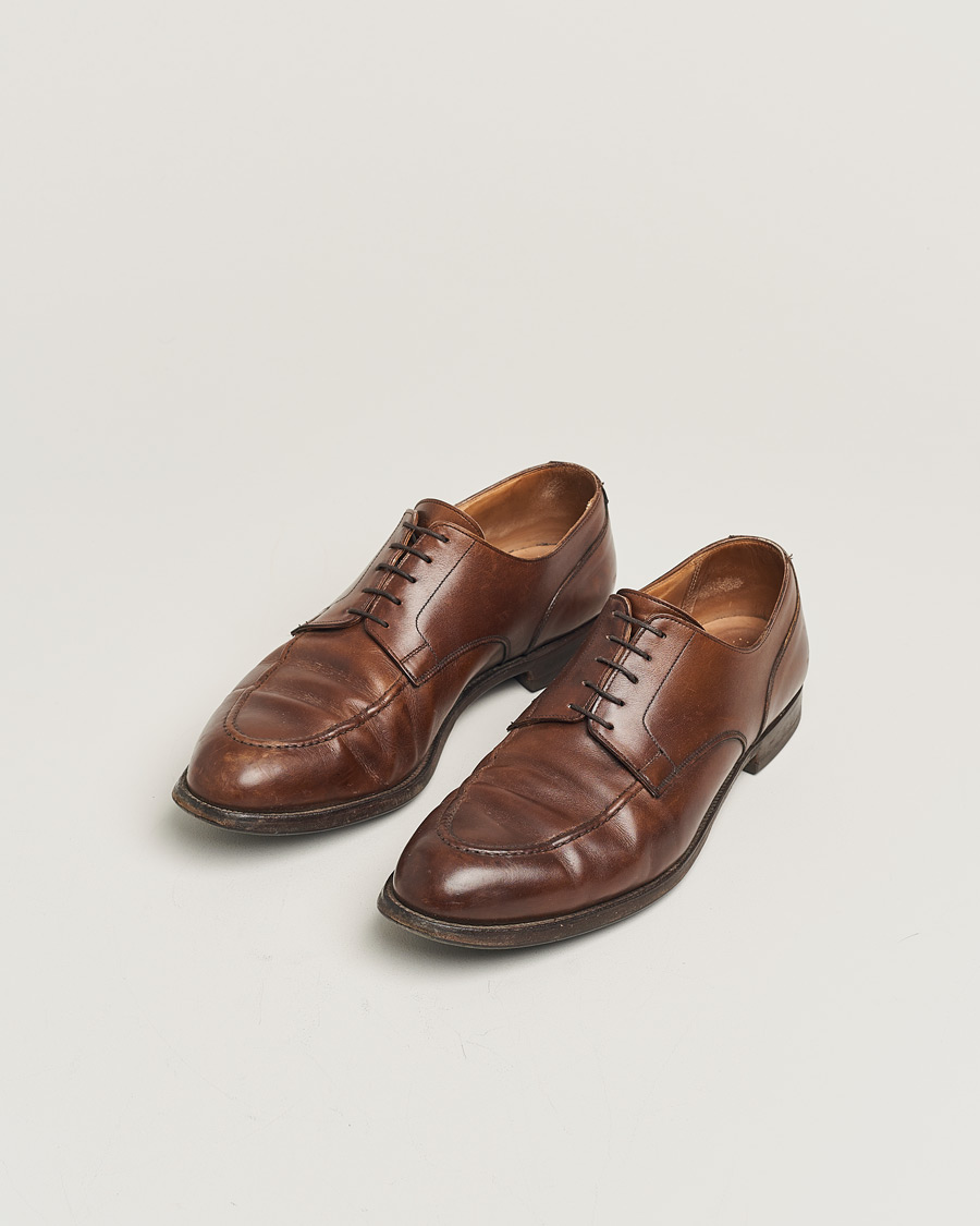 Homme | Crockett & Jones Onslow Derby Brown Calf UK11 - EU45 | Pre-owned | Crockett & Jones Onslow Derby Brown Calf UK11 - EU45
