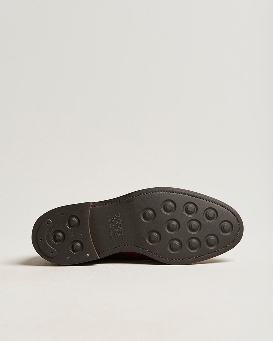 Homme | Pre-owned Chaussures cousues trépointe | Pre-owned | Crockett & Jones Pembroke Derbys Tan Grained Calf UK10,5 - EU44,5