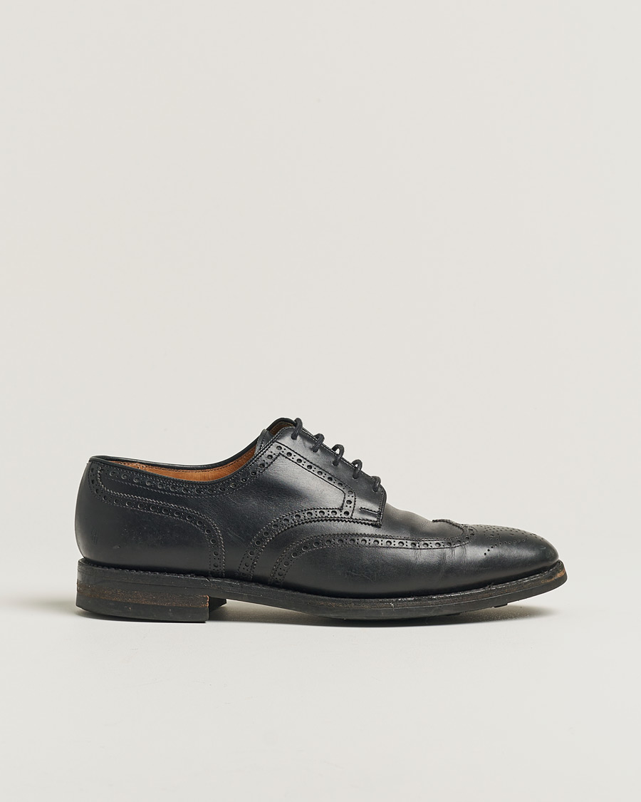 Homme | Crockett & Jones Swansea Brogue Black UK8,5 - EU42,5 | Pre-owned | Crockett & Jones Swansea Brogue Black UK8,5 - EU42,5