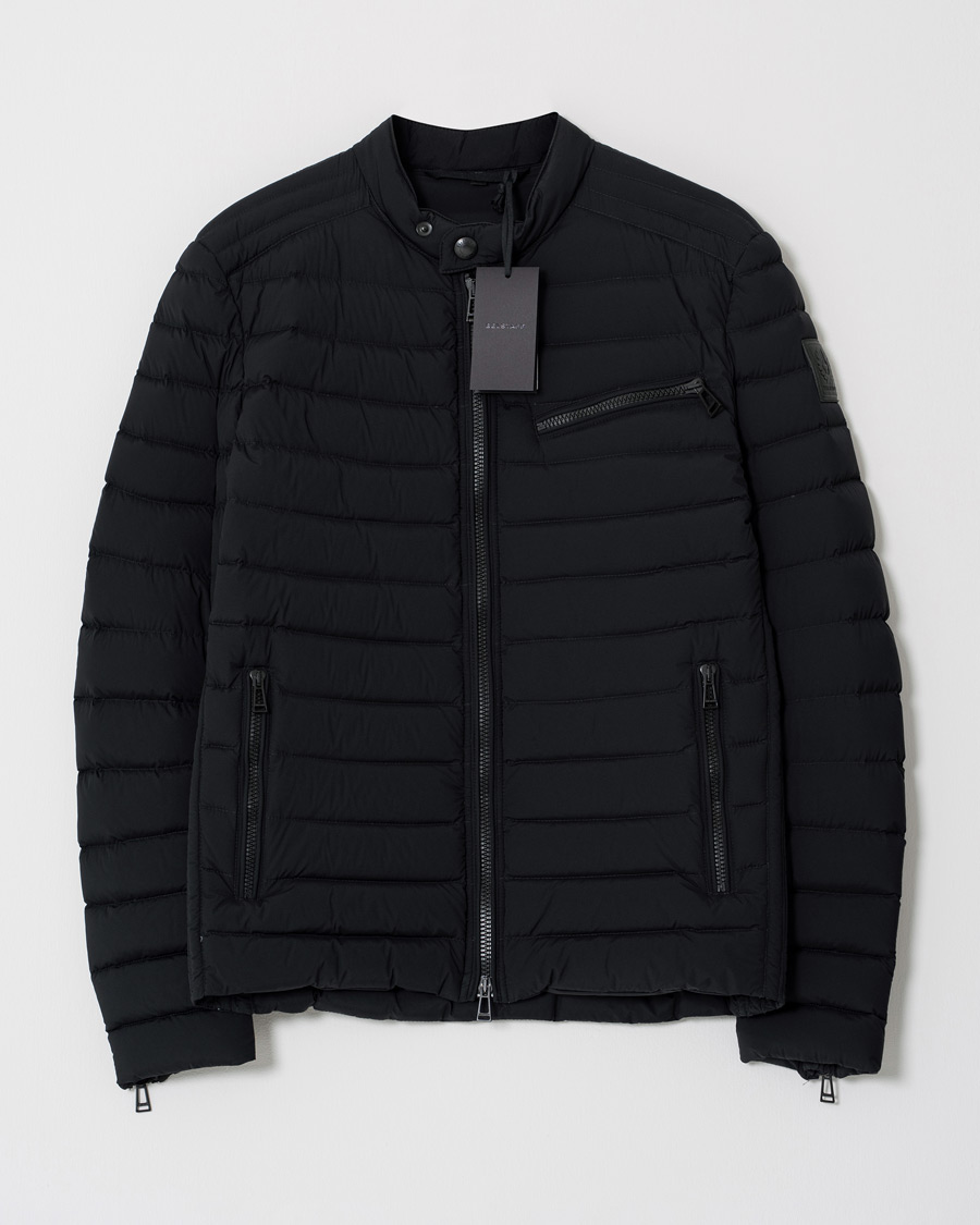Homme | Belstaff Tamworth Stretch Down Jacket Black 46 | Pre-owned | Belstaff Tamworth Stretch Down Jacket Black 46