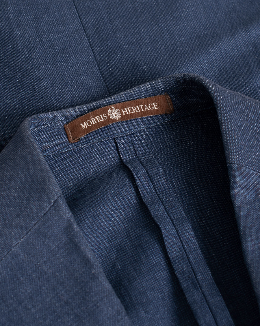 Homme | Morris Heritage Edward Oxford Blazer Navy | Pre-owned | Morris Heritage Edward Oxford Blazer Navy