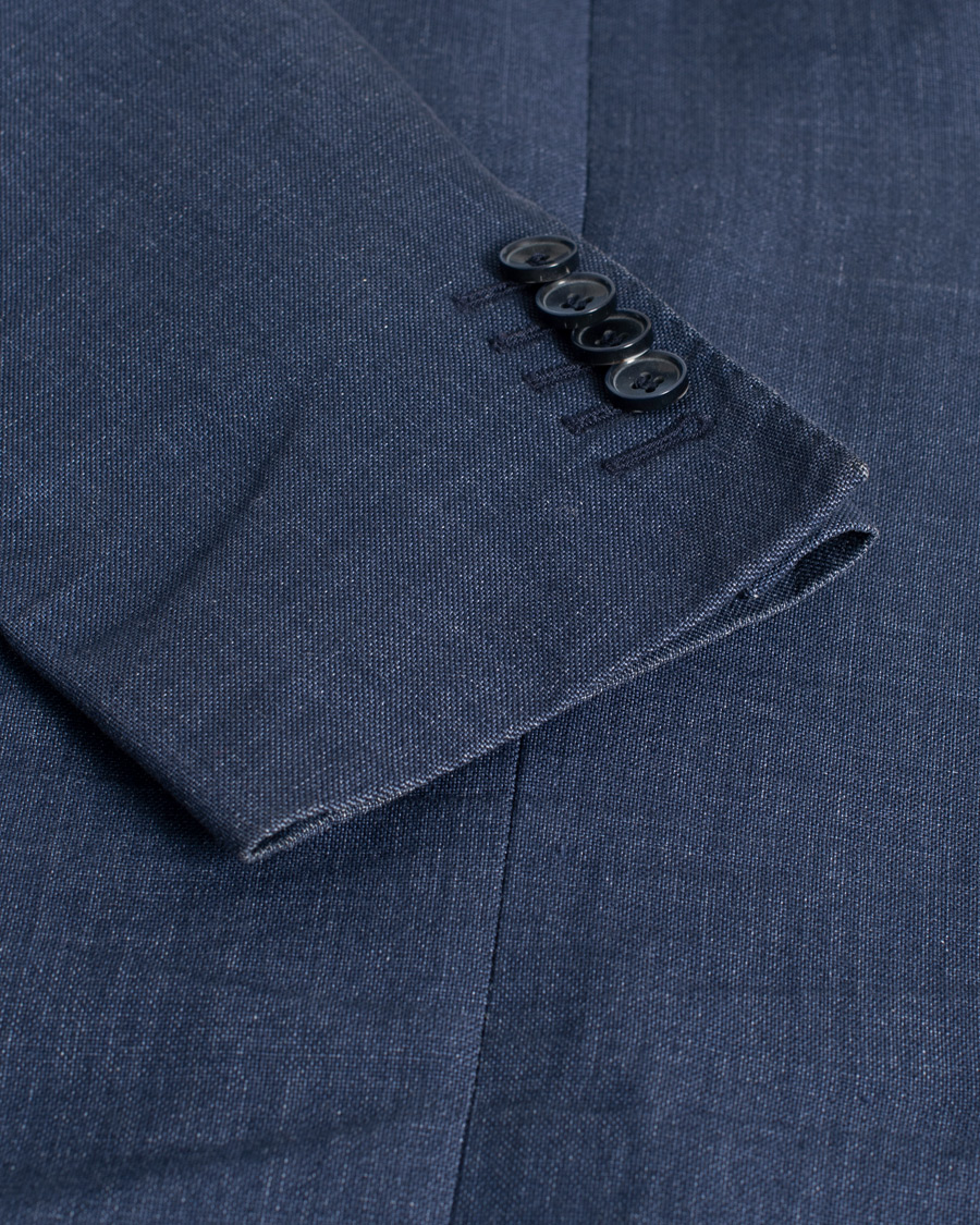 Homme | Morris Heritage Edward Oxford Blazer Navy | Pre-owned | Morris Heritage Edward Oxford Blazer Navy