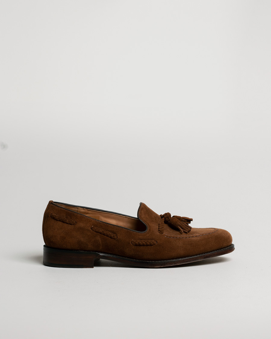 Homme | Loake 1880 MTO Temple Loafer Polo Suede | Pre-owned | Loake 1880 MTO Temple Loafer Polo Suede