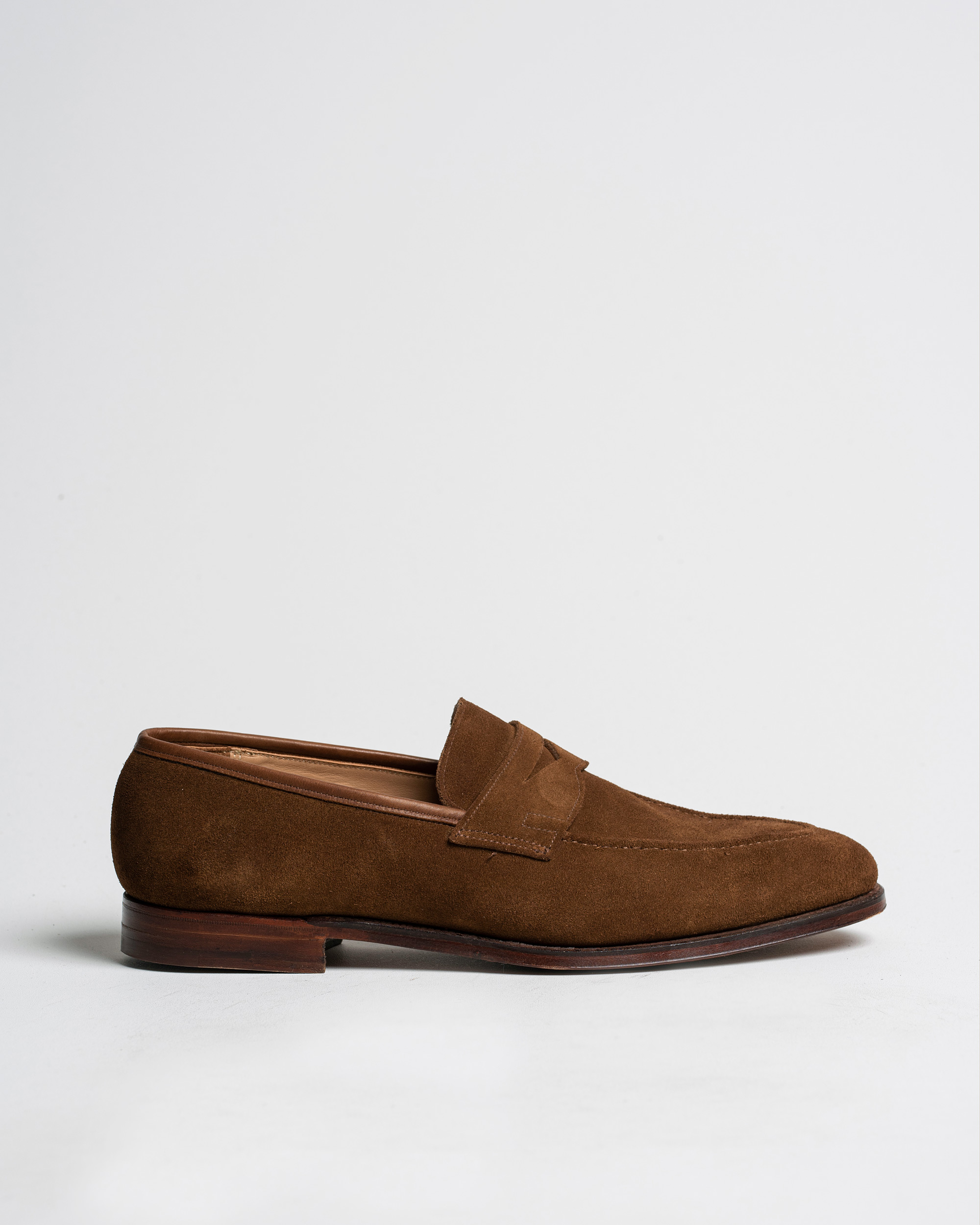 Homme | Crockett & Jones Sydney Loafer Snuff Suede UK10 - EU44 | Pre-owned | Crockett & Jones Sydney Loafer Snuff Suede UK10 - EU44