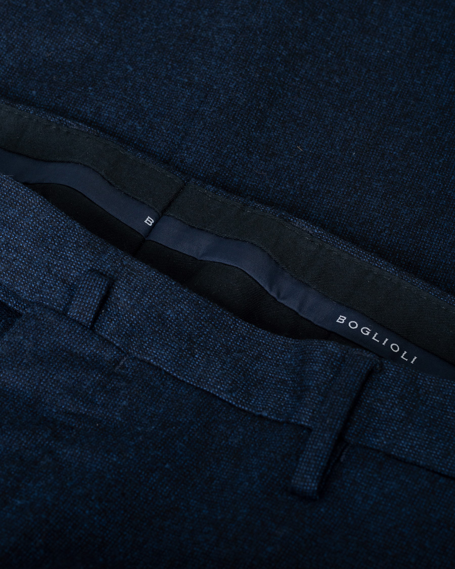 Homme | Boglioli Wool K Jacket Suit Dark Navy | Pre-owned | Boglioli Wool K Jacket Suit Dark Navy