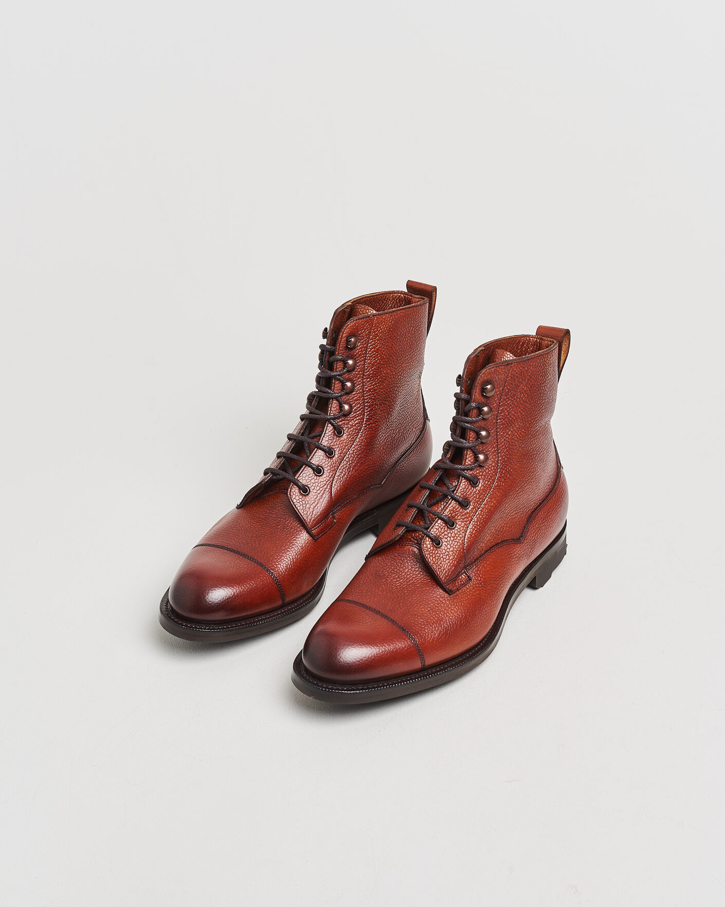 Homme | Pre-owned Chaussures cousues trépointe | Pre-owned | Edward Green Galway Ridgeway Boot Rosewood Country Calf UK8 - EU42