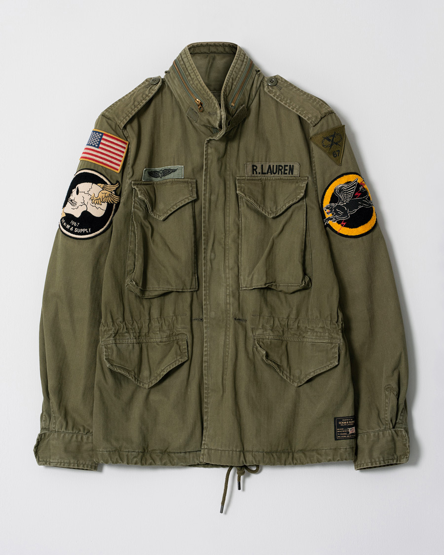 Homme | Manteaux Et Vestes | Pre-owned | Denim & Supply Ralph Lauren Field Jacket Olive S