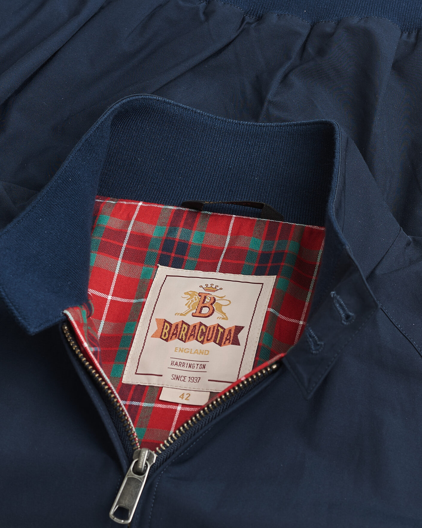 Homme | Pre-owned Manteaux Et Vestes | Pre-owned | Baracuta G9 Original Harrington Jacket Dark Navy UK42 - EU52