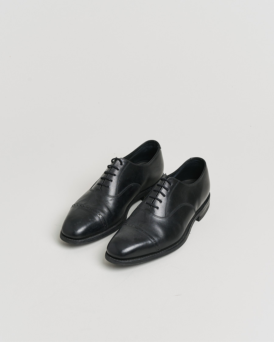 Homme | Loake 1880 Cadogan Oxford Black Calf UK9 - EU43 | Pre-owned | Loake 1880 Cadogan Oxford Black Calf UK9 - EU43