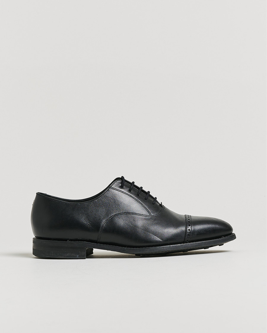 Homme | Loake 1880 Cadogan Oxford Black Calf UK9 - EU43 | Pre-owned | Loake 1880 Cadogan Oxford Black Calf UK9 - EU43