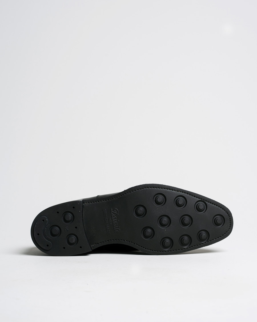 Homme | Loake 1880 Aldwych Single Dainite Oxford Black Calf UK12 - EU46 | Pre-owned | Loake 1880 Aldwych Single Dainite Oxford Black Calf UK12 - EU46