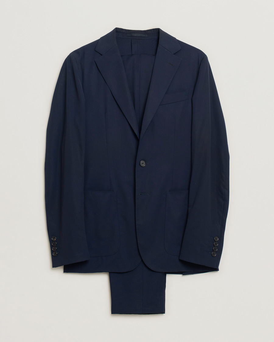 Homme | Caruso Traveller Houdini Suit Navy | Pre-owned | Caruso Traveller Houdini Suit Navy