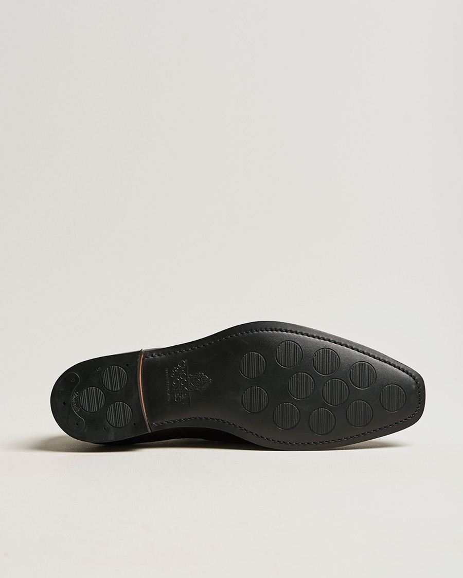 Homme | Pre-owned Chaussures cousues trépointe | Pre-owned | Crockett & Jones Hallam Oxford City Sole E Black Calf UK6 - EU40