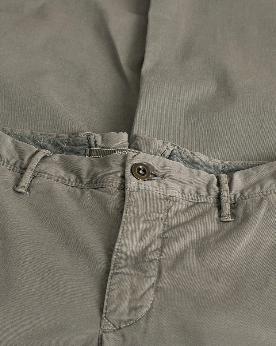 Homme | Incotex Slim Fit Stretch Slacks Grey W33 | Pre-owned | Incotex Slim Fit Stretch Slacks Grey W33